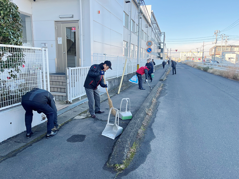 清掃活動の様子