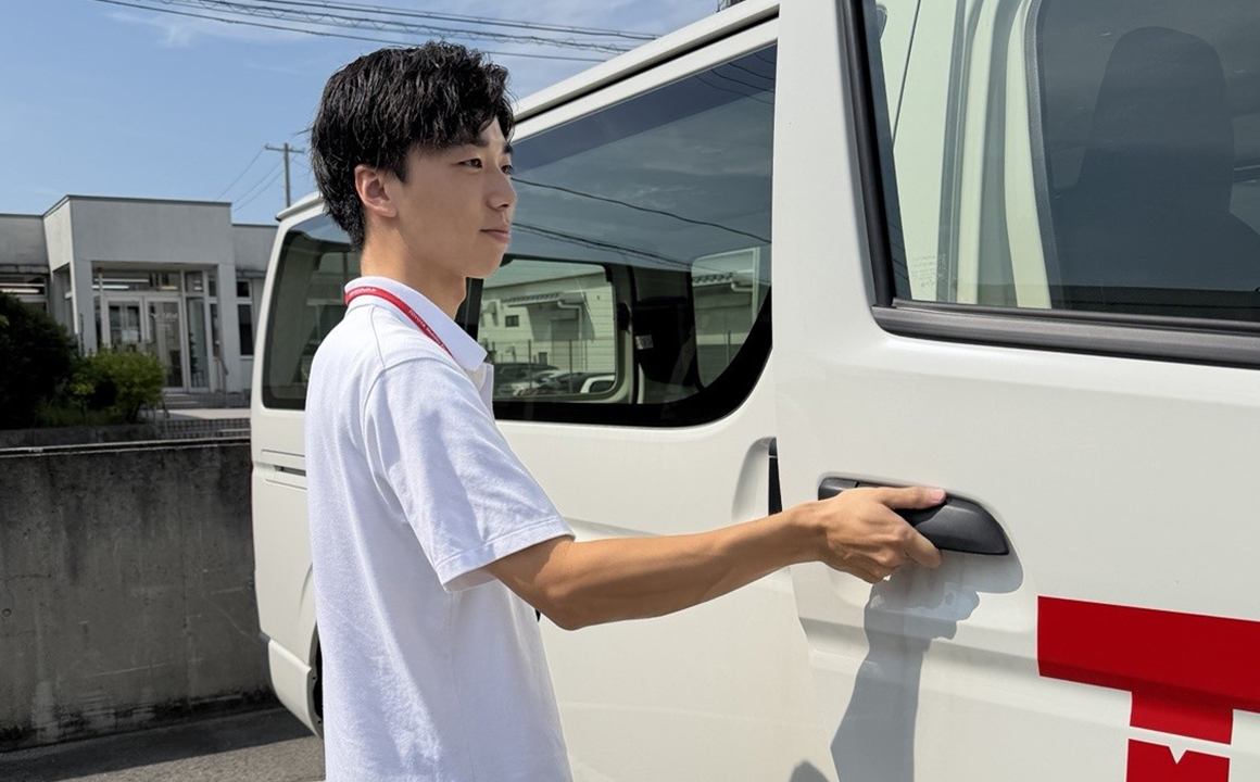 勤務中の様子